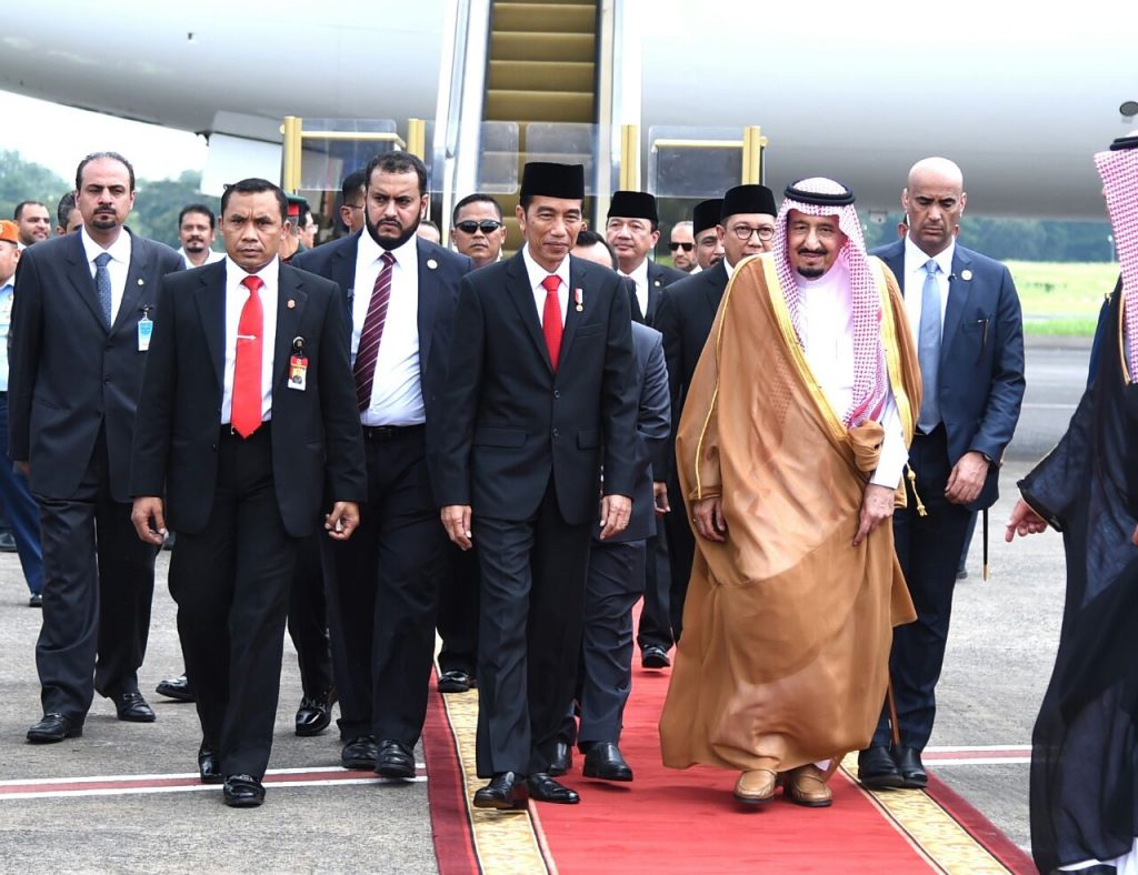 kunjungan raja arab saudi ke indonesia