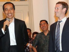 Jokowi dan Mark Zuckerberg