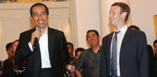 Jokowi dan Mark Zuckerberg
