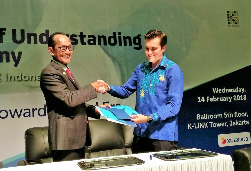 Kerjasama K-Link Indonesia dengan XL